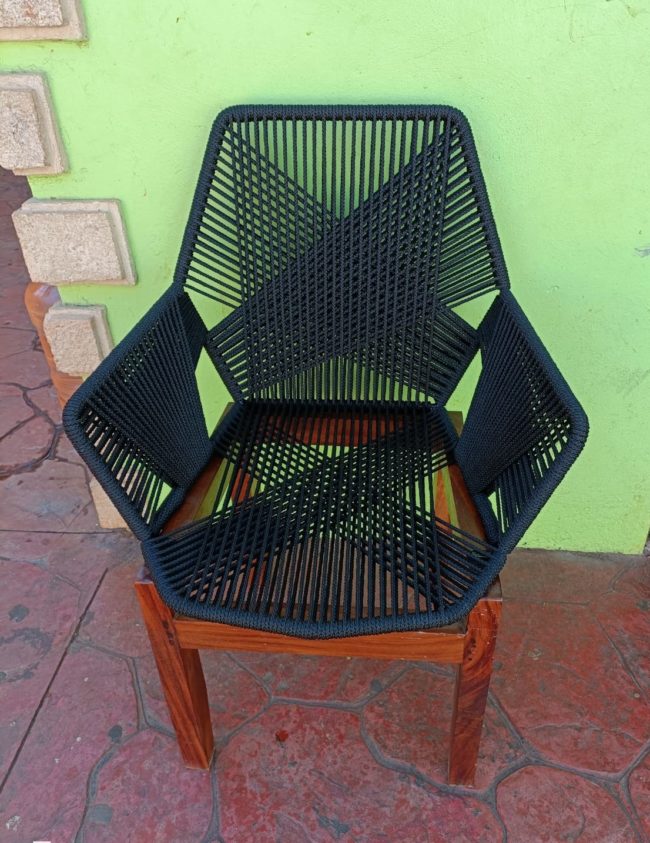 SILLA ACAPULCO, BASES MADERA PAROTA